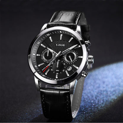 Herrmode Sport Quartz Clock Herrklockor