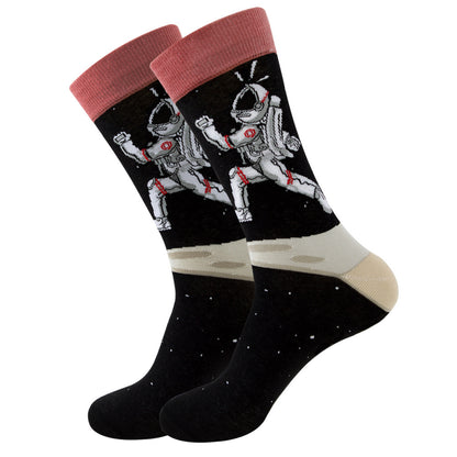 Men'S Socks, Fruits, Women'S Socks, Street Fashion Socks, Astronaut Socks