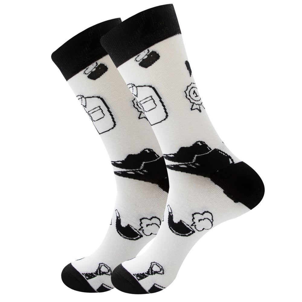 Men'S Socks, Fruits, Women'S Socks, Street Fashion Socks, Astronaut Socks