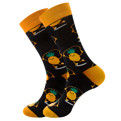 Men'S Socks, Fruits, Women'S Socks, Street Fashion Socks, Astronaut Socks