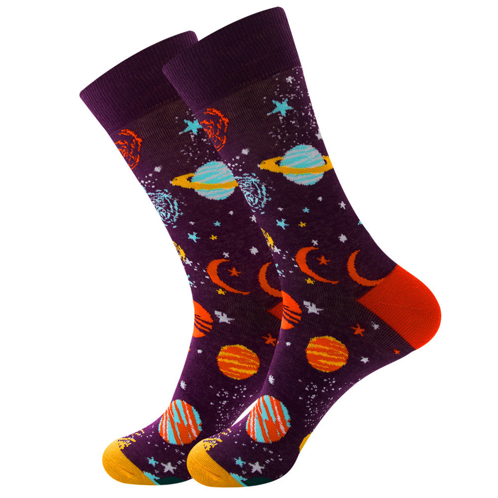 Men'S Socks, Fruits, Women'S Socks, Street Fashion Socks, Astronaut Socks