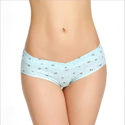 Girls Pregnant Women'S Cotton Inner Gear Pregnant Women Shorts U-Shaped Pregnant Women Panties