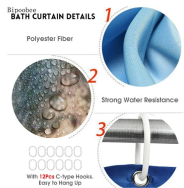 HD Digital Butterfly Hygienic Bathing Waterproof Cloth