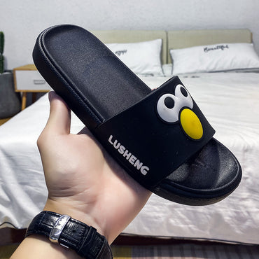 Indoor Cartoon Cute Bathroom Bathing Home Wearing Slippers Outside Home
