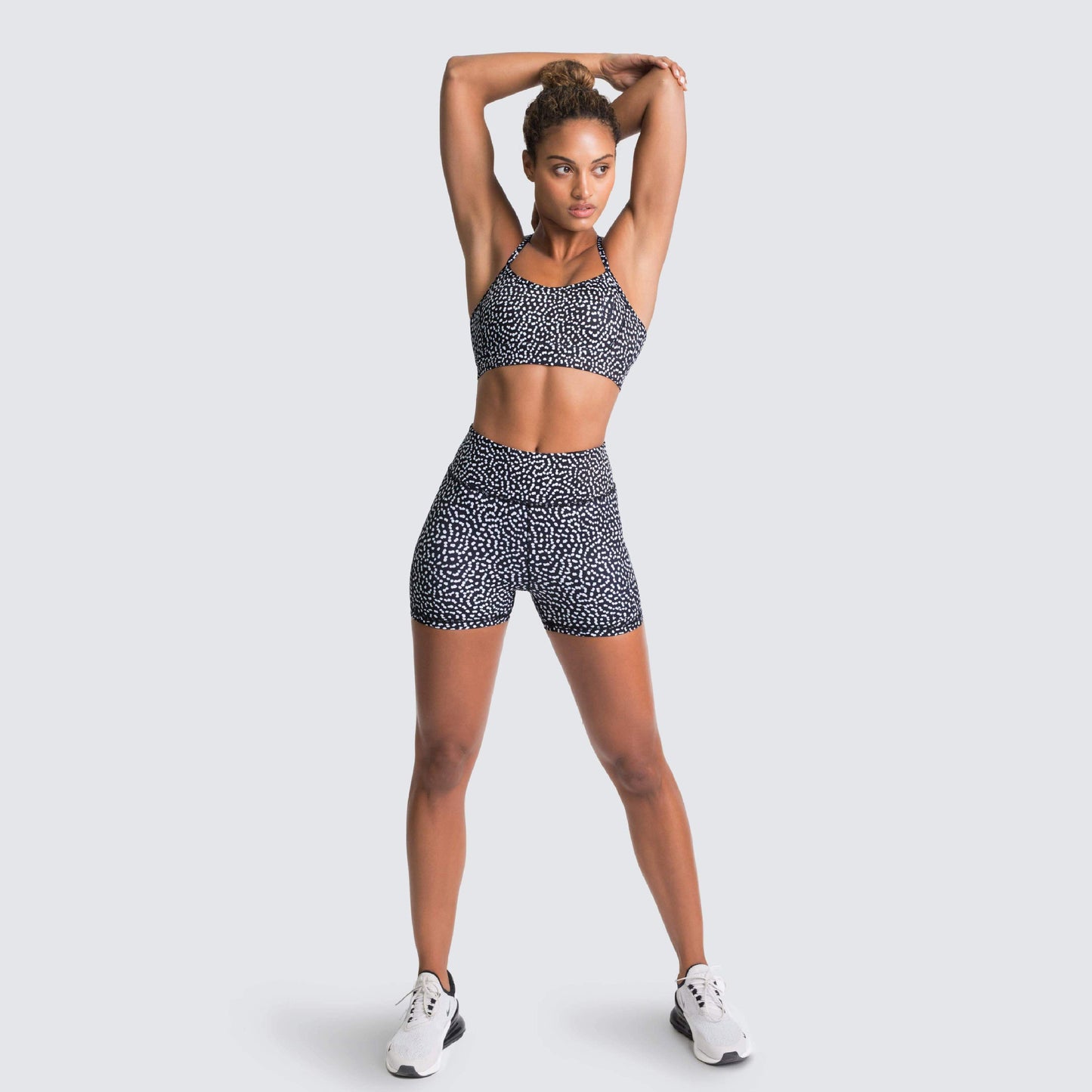 Ensemble court de sport pour femmes, vêtements d'été, couleur unie, Fitness, nouvelle collection