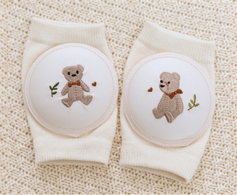 Sommar Baby Crawling Knästrumpor Baby Anti-Fall Skyddsutrustning Mesh Andas Knäskyddsstrumpor för barn