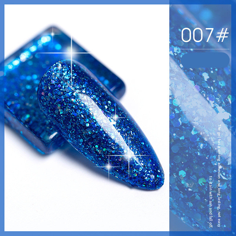 Flash Nail Polish New Super Flash Micro Diamond Nail Shop Special Sequins