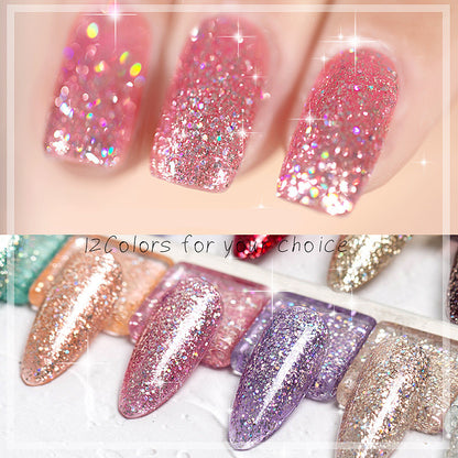 Flash Nail Polish New Super Flash Micro Diamond Nail Shop Special Sequins