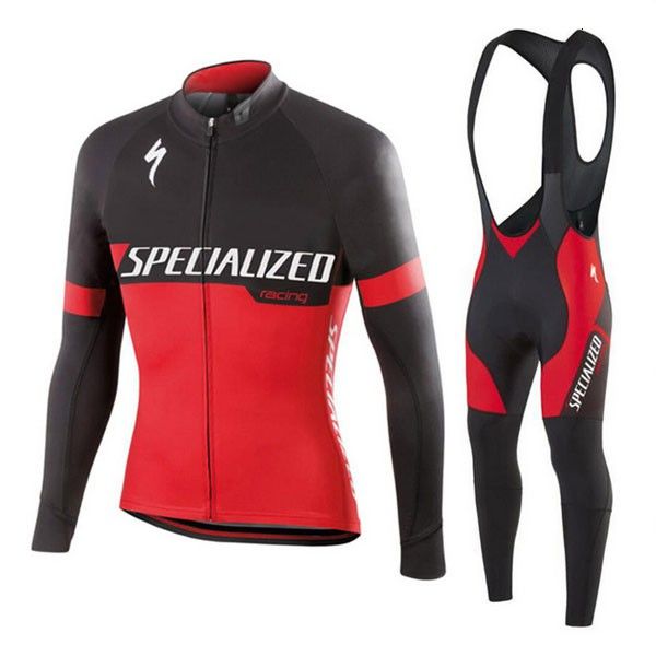 Lightning Spring And Autumn Cycling Wear Long-Sleeved Suit Men And Women Mountain Road Bike Tops Fleece Cycling Jersey