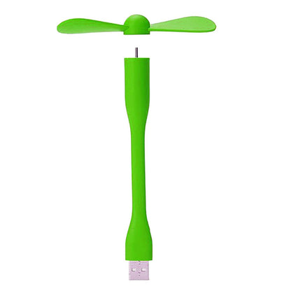 Mini USB Fan Bamboo Dragonfly Bendable Small Fan Power Bank Electric Fan Travel Rice Fan