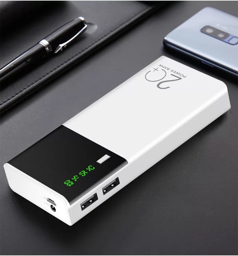 Nytt 20000Mah Power Bank Black Rice Power Bank Anpassad Logo Power Bank Power Bank Power Bank Bank.