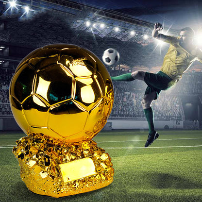 Home Decorations Golden Globes Football Games Resin Trophies Player Awards Trophies