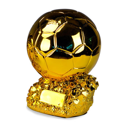 Home Decorations Golden Globes Football Games Resin Trophies Player Awards Trophies