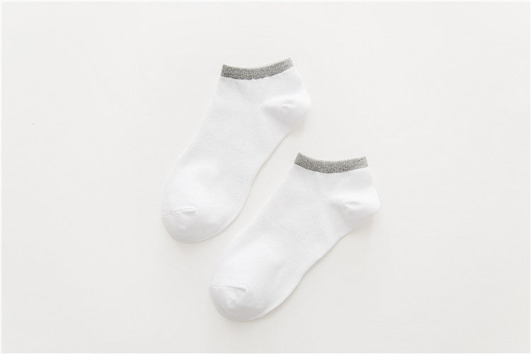 Chaussettes de sport pour adultes, chaussettes bateau pour hommes, chaussettes en coton, chaussettes de taille