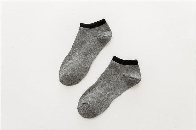 Chaussettes de sport pour adultes, chaussettes bateau pour hommes, chaussettes en coton, chaussettes de taille