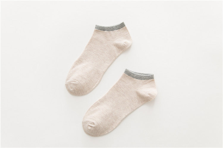 Chaussettes de sport pour adultes, chaussettes bateau pour hommes, chaussettes en coton, chaussettes de taille