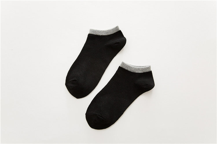 Chaussettes de sport pour adultes, chaussettes bateau pour hommes, chaussettes en coton, chaussettes de taille