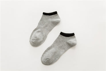 Chaussettes de sport pour adultes, chaussettes bateau pour hommes, chaussettes en coton, chaussettes de taille