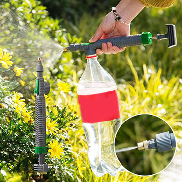 Beverage bottle universal watering sprayer nozzle household cola sprite bottle sprinkler watering can accessory nozzle