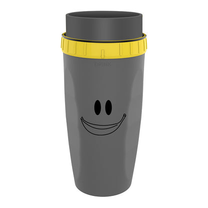 No Cover Twist Cup Rese Bärbar Cup Dubbelisolering Tumbler Halm Sippy Vattenflaskor Bärbar För Barn Vuxna