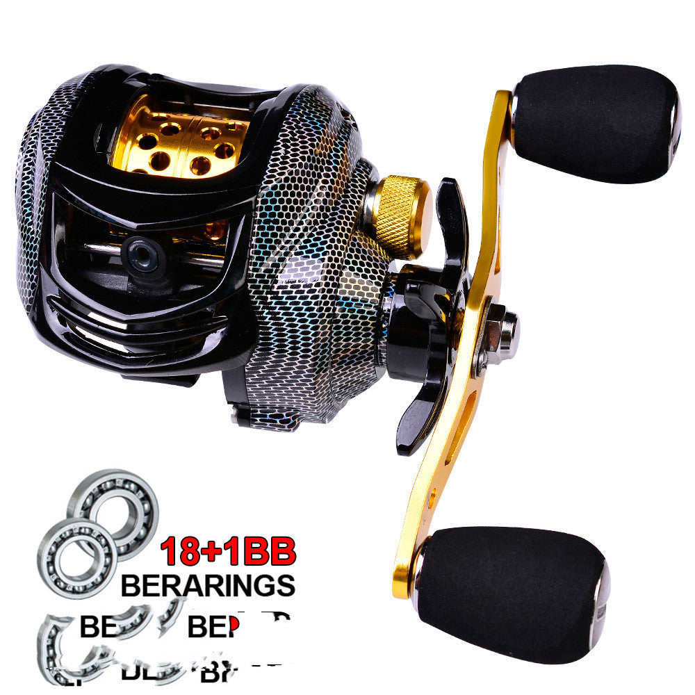 Metal Spool Baitcasting Fishing Reel 10KG Max Drag