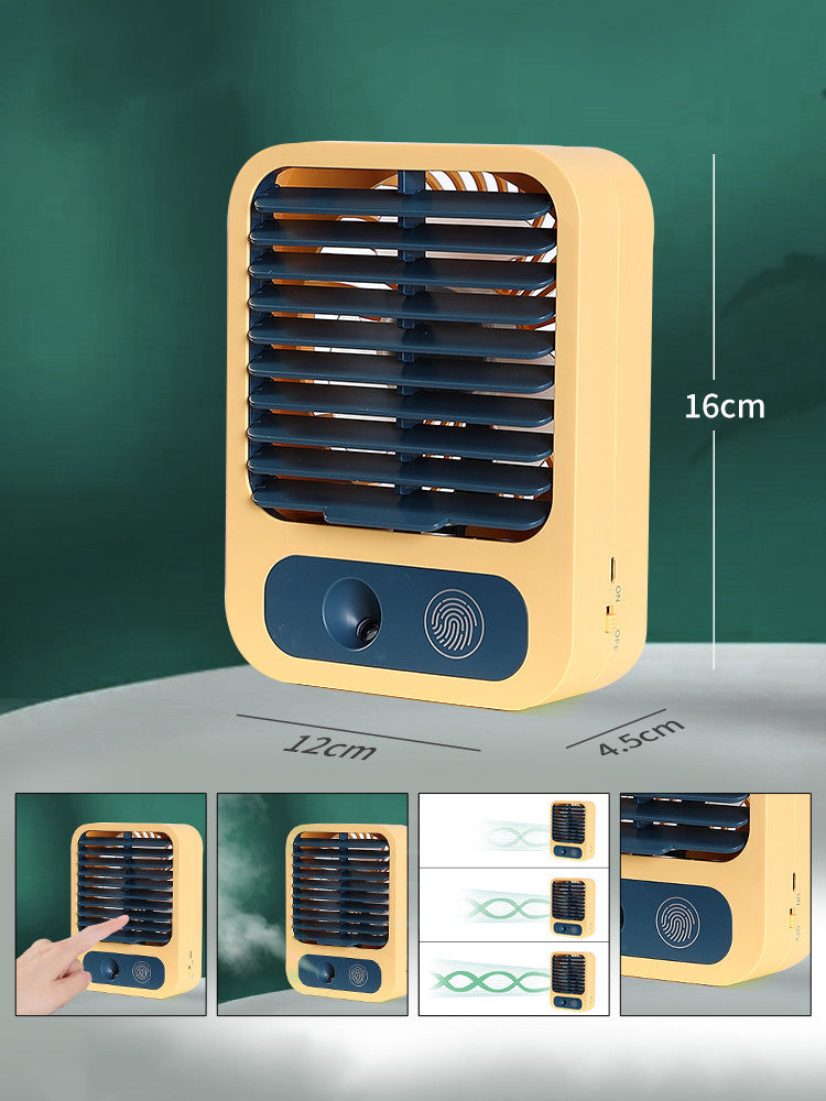 Small Air Conditioner Spray Cooling Small Fan Portable Portable Small Mini Fan