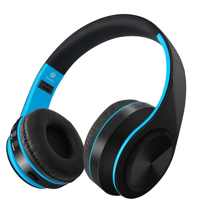 HIFI Trådlösa Hörlurar Bluetooth Stereo Headset Musik Headset FM SD Kort Sport Hörlurar Med Mikrofon För PC