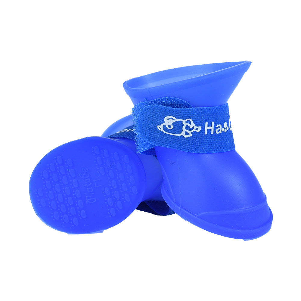 Direct Supply Of Soft Silicone Pet Shoes Waterproof