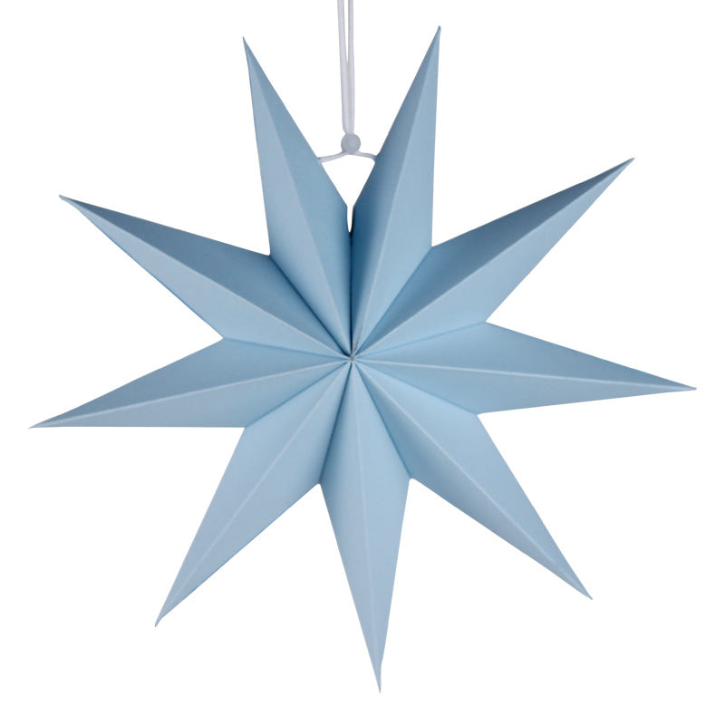 3D Paper 9 Point Star Lantern For Wedding Decor Birthday Party Decoration Christmas Halloween Party