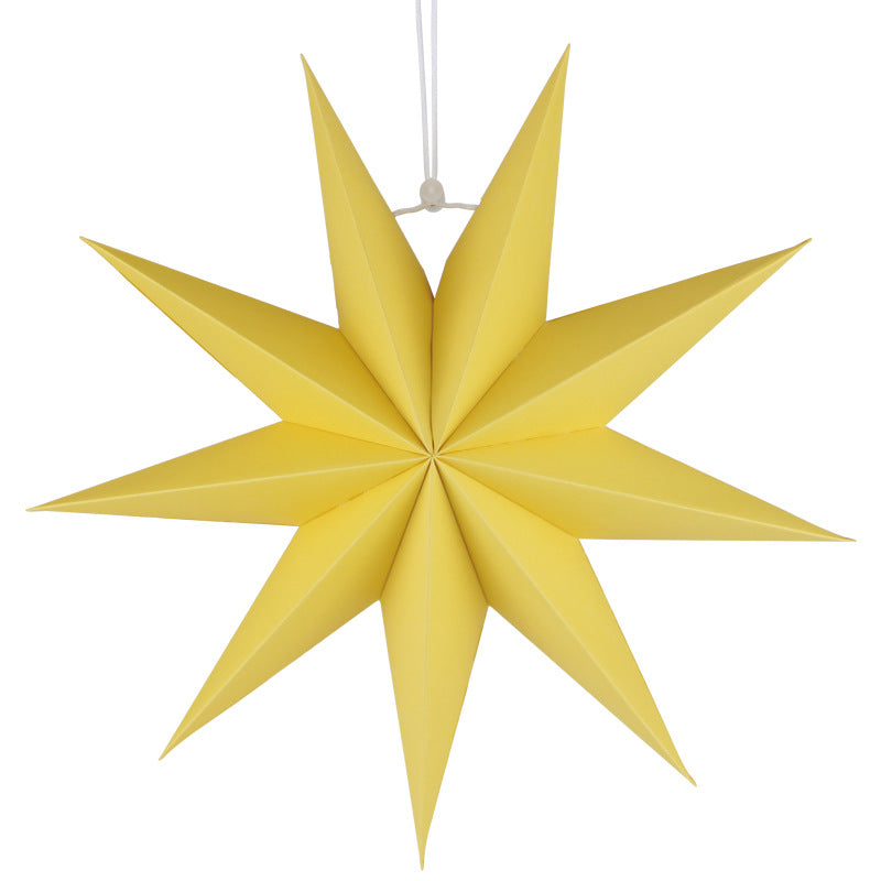 3D Paper 9 Point Star Lantern For Wedding Decor Birthday Party Decoration Christmas Halloween Party