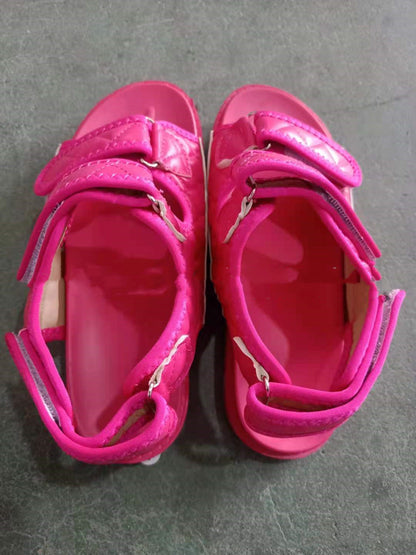 Sandales Velcro Sandales de plage pour femmes