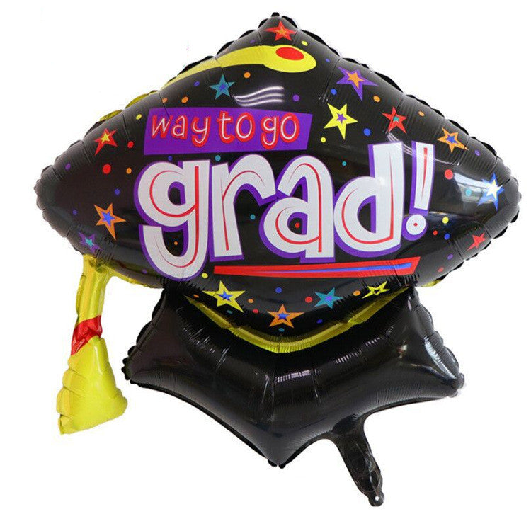 Graduation Party Decoration Smiling Doctor Aluminum Balloon