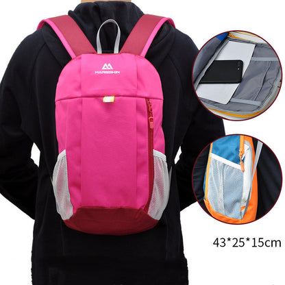 Outdoor Sports Backpack, Multi-Functional Mountaineering Bag, Leisure Small School Bag For Men, Women And Children