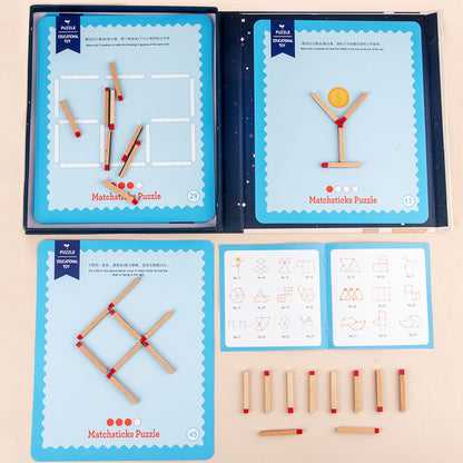 Jeu de réflexion Montessori, jouets éducatifs pour enfants, jouets en bois, jouets d'éducation précoce