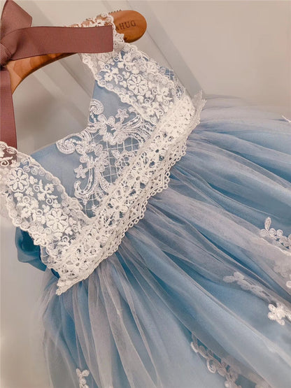 Robe de princesse pour bébé fille, robe d'anniversaire