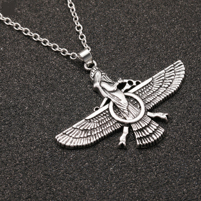 Wings Men And Women Love Necklace