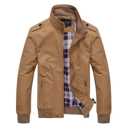 Män Overcoat Bomber Jackor