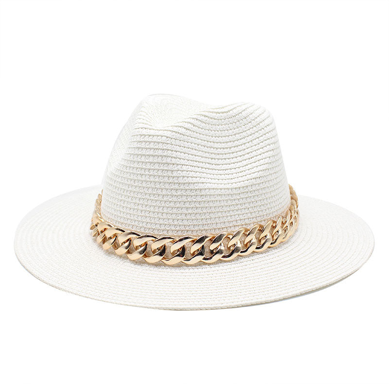 Sommarhattar Vårsvart Khaki Beach Casual Sommarhatt för män