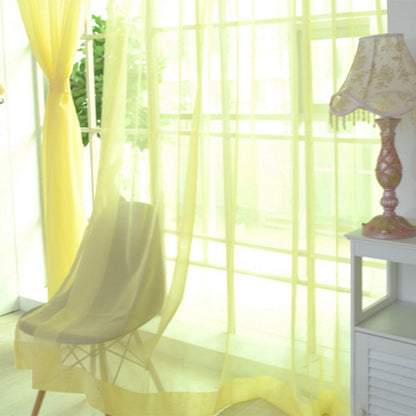 Rideaux en Tulle solide, modernes, pour salon, transparents, pour fenêtre, pour la chambre à coucher