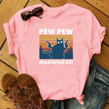 Kortärmad Pew Maddakas T-shirt Europeisk storlek Topp