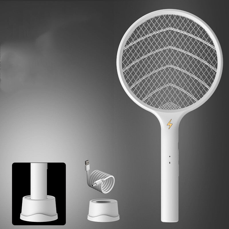 Hushåll Elektrisk mosquito Swatter Myggar avvisande lampa