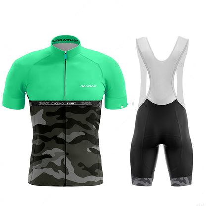 Maillot de cyclisme Pro Team Raudax Camuflaje vêtements de cyclisme 19D vélo cuissard hommes vélo maillot ensemble Ropa Ciclismo