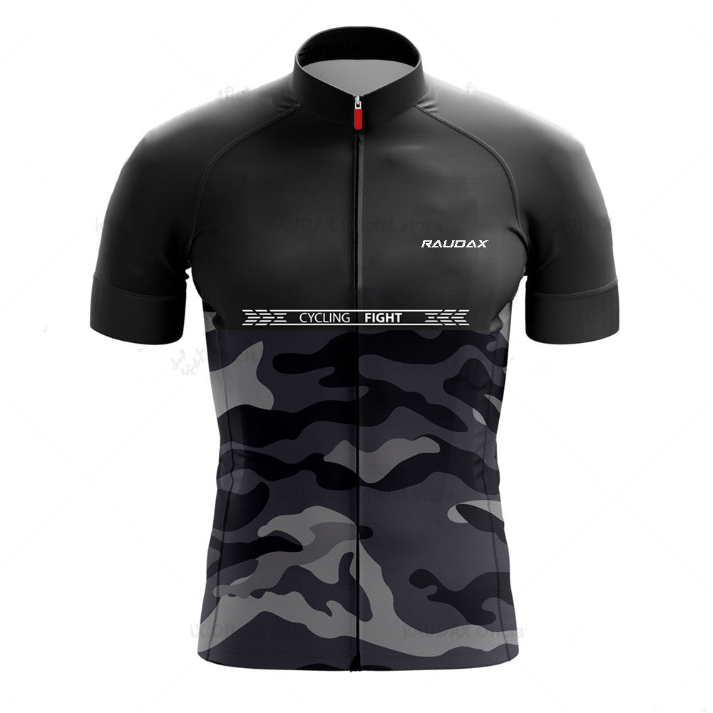 Maillot de cyclisme Pro Team Raudax Camuflaje vêtements de cyclisme 19D vélo cuissard hommes vélo maillot ensemble Ropa Ciclismo