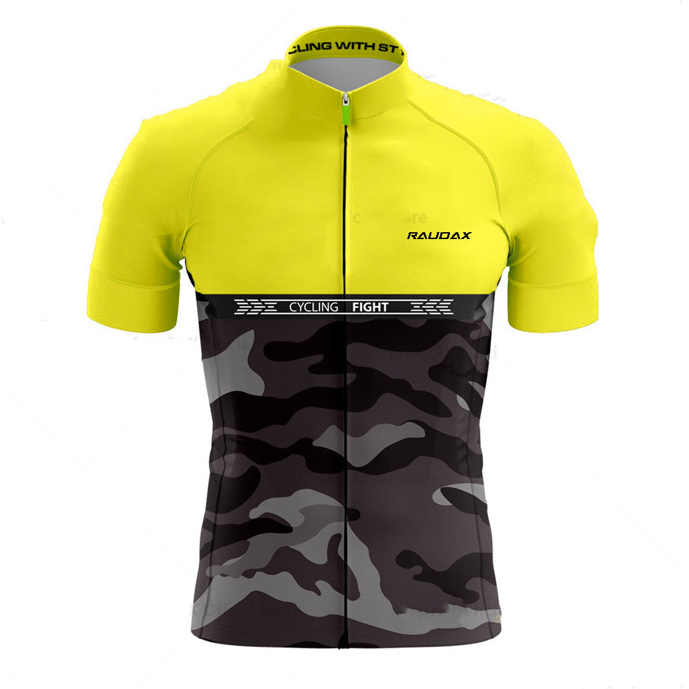 Maillot de cyclisme Pro Team Raudax Camuflaje vêtements de cyclisme 19D vélo cuissard hommes vélo maillot ensemble Ropa Ciclismo