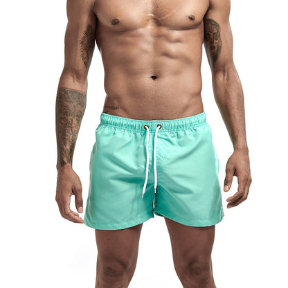 Trepunkts strandbyxor Mode flerfärgade raka lösa sportshorts