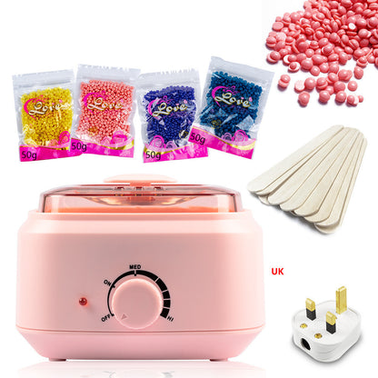 Hair Removal Wax Machine Hot Wax - ABS Electric Plucking System with Wax Beans