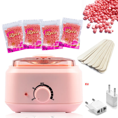 Hair Removal Wax Machine Hot Wax - ABS Electric Plucking System with Wax Beans