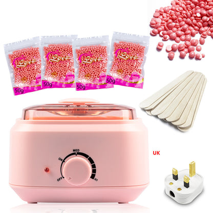 Hair Removal Wax Machine Hot Wax - ABS Electric Plucking System with Wax Beans