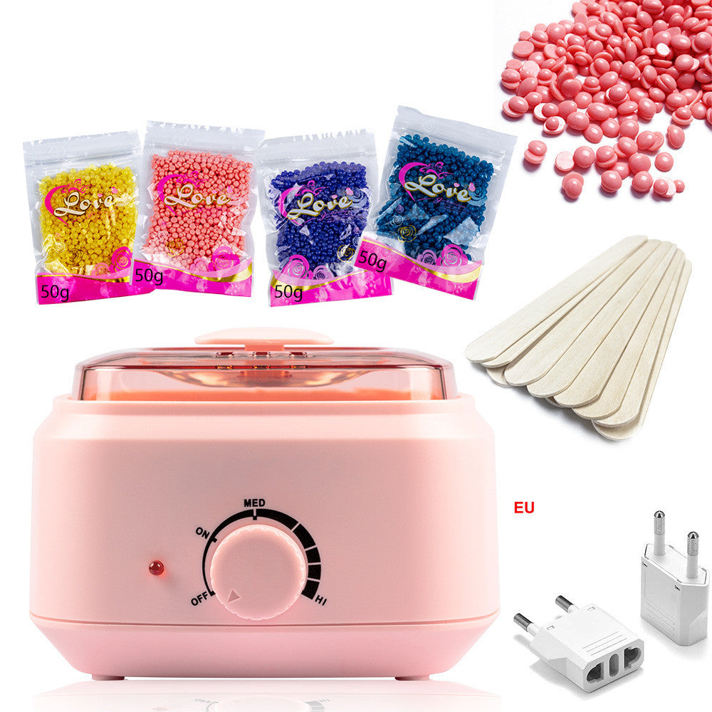 Hair Removal Wax Machine Hot Wax - ABS Electric Plucking System with Wax Beans