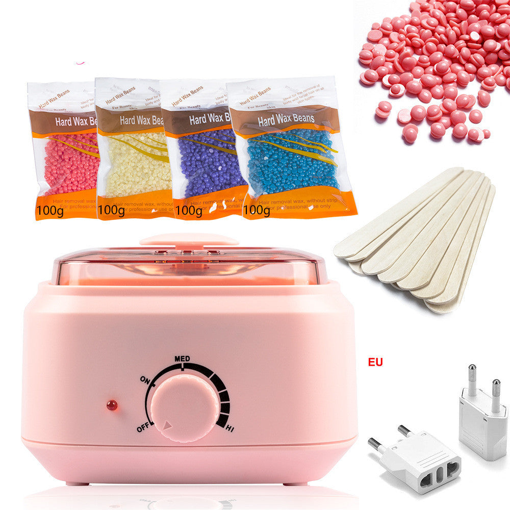 Hair Removal Wax Machine Hot Wax - ABS Electric Plucking System with Wax Beans